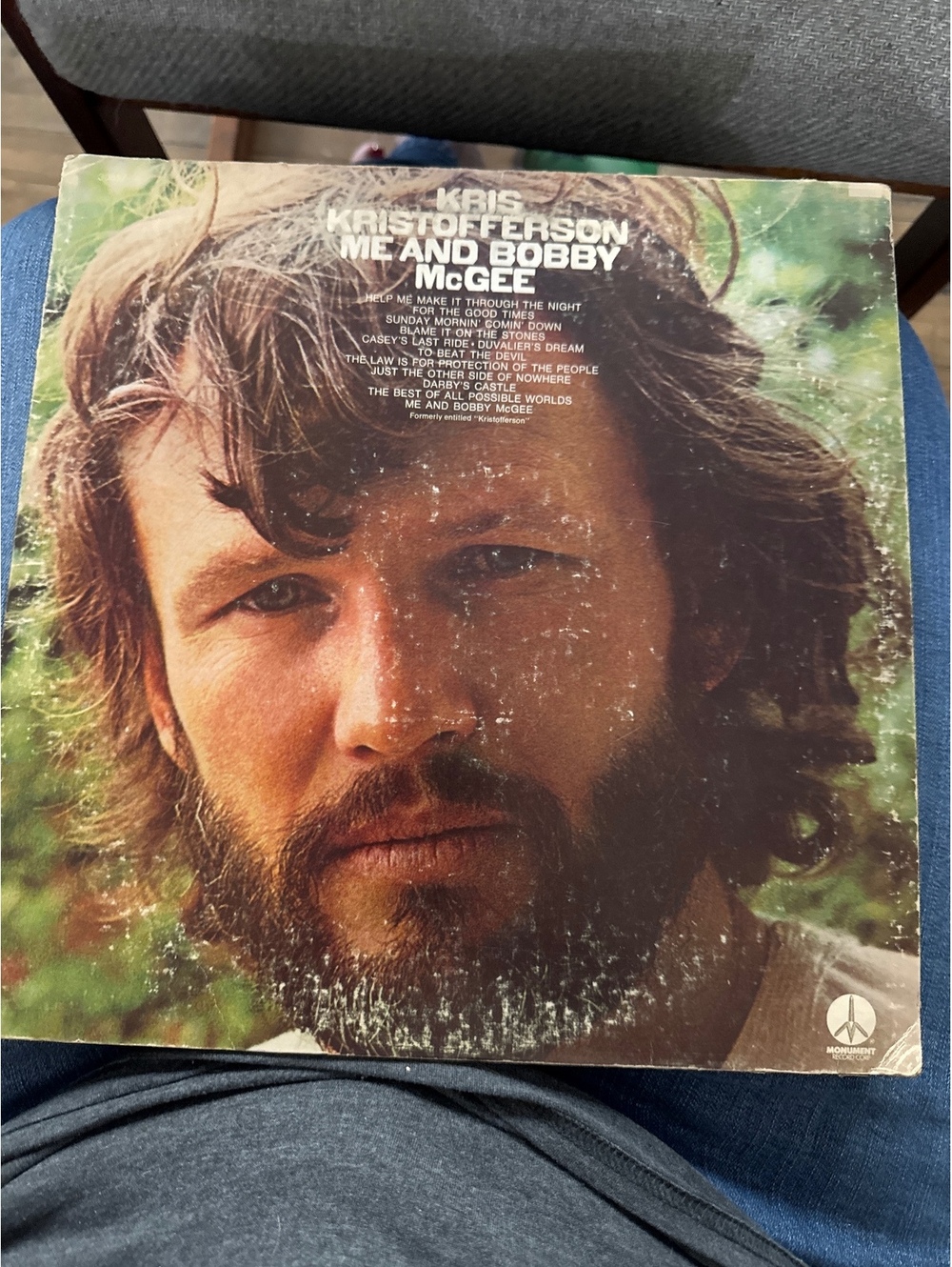 Kris Kristofferson - Me and Bobby McGee Vinyl LP Album
